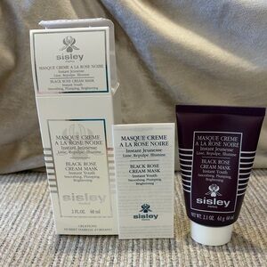 Sisley Black Rose Cream Mask - Plum Tube with White Accents